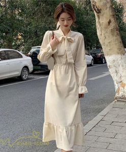 ミディアム | シャツワンピース ワンピース スプリングワンピース レディース 着痩せ 上品 長袖 気質 エレガント 大きいサイズ 通学 お出かけ Aラインワンピース 大人 通勤