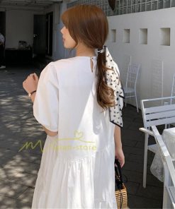 マキシ | ワンピース レディース 春夏 半袖ワンピース 40代 キレイめ ロングワンピース 無地 Aラインワンピース ゆったり オシャレ 20代30代 シンプル 韓国風 通勤 着痩せ