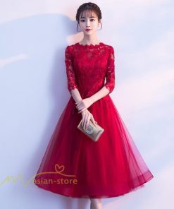 大人 | パーティードレス ワンピース 結婚式 ドレス レディース フォーマル エレガント 20代 30代 40代 50代 ミセス 上品 服装 袖あり 披露宴 上品 女性 成人式 二次会