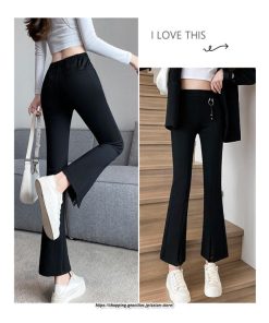 チノ・テーパード・ジョガー・スキニーパン | パンツ レディース フレアパンツ 9分丈 カジュアル フレアパンツ ハイウエスト スキニーパンツ トレンド かわいい お出かけ おしゃれ 送料無料 デイリー デート