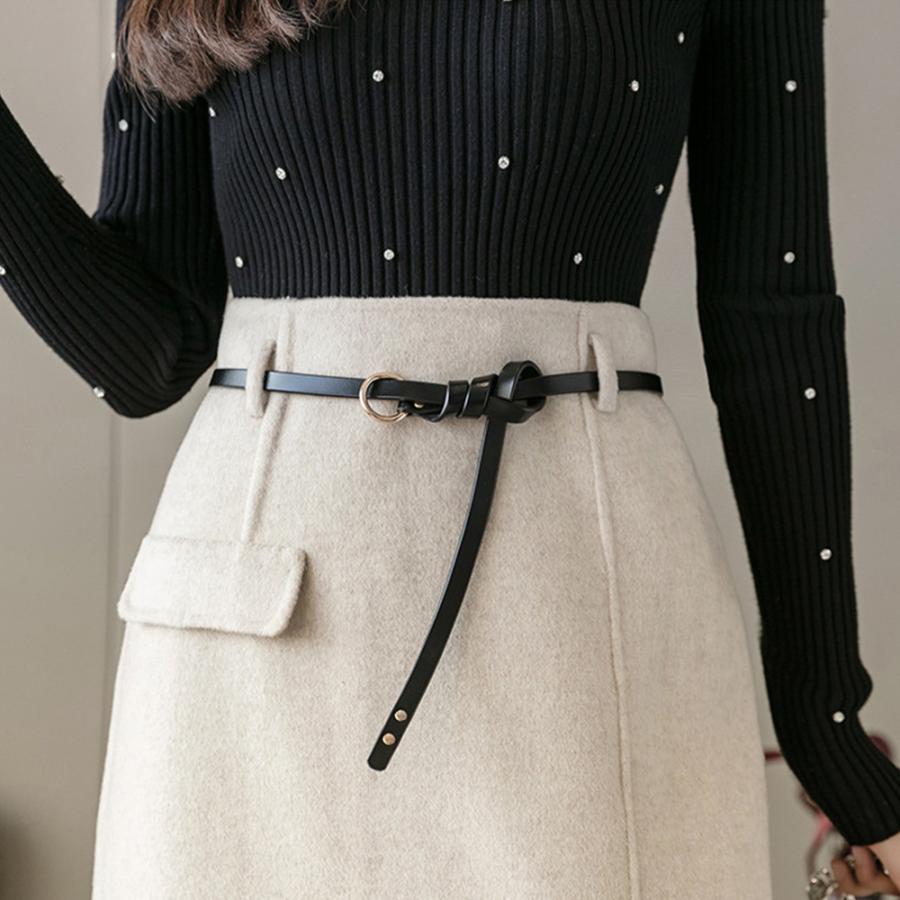 タイトスカート | ウールライク 韓国 秋冬