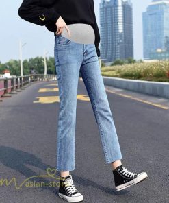 パンツ レギンス | マタニティ パンツ レディース ジーンズ 着痩せ 上品 デニム 妊婦 マタニティウェア ウエスト調整 大きいサイズ 9分丈 マタニティパンツ 妊婦服 大人 産前