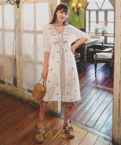 マキシ | ワンピース 膝下 カジュアル 上品 きれいめ 通勤 レディース 七分袖 体型カバー インスタ映え 撮影 個性的 クラシック 大人可愛い 高級感 普段使い 海外旅行