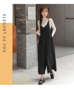 オーバーオール サロペット | サロペット レディース スカーチョ ワイドパンツ 無地 キャミ ガチョウパンツ 繋ぎ オールインワン 秋物 夏服 冬春 可愛い 20代30代40代50代 大人 学生 通学通勤
