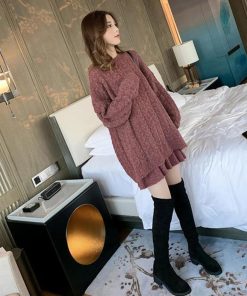 ニット・セーター | 韓国 ニット セットアップ ミニスカート