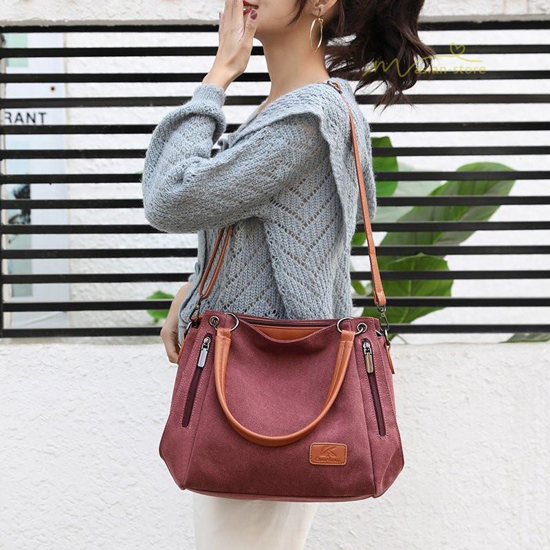 女性用バッグ | ショルダーバック レディースファッション トートバッグ 斜めがけ 肩掛け 通勤バッグ 軽い 大容量 手提げ 鞄 ポケット多い カジュアル 収納可 Bag ママバッグ