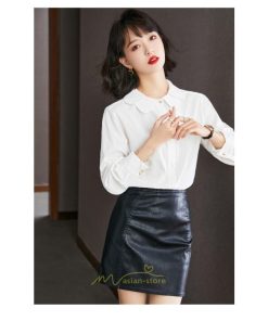 シャツ・ブラウス | ブラウス レディース オフィス 白 フォーマル 長袖 おしゃれ シャツ カジュアル 制服 レギュラー 就職活動 通勤 リクルート 高級感 面接 お仕事