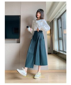 スカート | 綿秋 Aラインロングレディース 秋物 ボトムス 秋服 無地 体型カバー 30代通学通勤 おしゃれ感 大人 40代50代