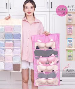 その他小物 | 下着収納 省スペース ウォールポケット 大容量 両面収納バッグ 壁掛け収納袋 メッシュ 小物収納ポケット 吊り下げ収納
