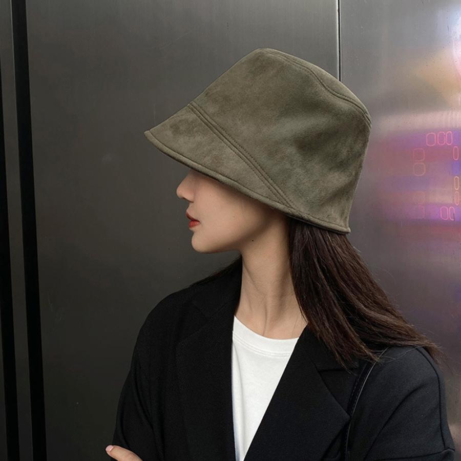 帽子 | バケットハット スエード調レディース帽子