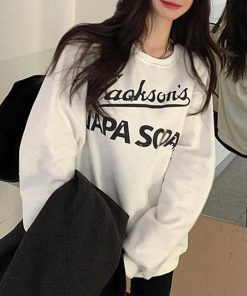 パーカ | トレーナー レディース 長袖 ロゴ 韓国