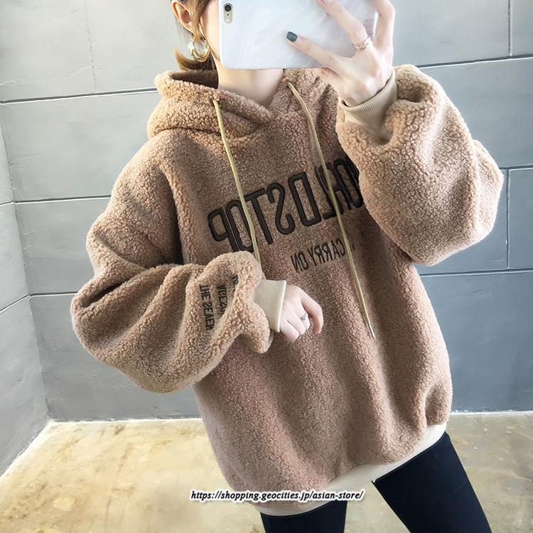 パーカー | レディース 秋 長袖 体型カバー スウェット トレーナー プルオーバー 裏起毛 50代 40代 30代 20代 ゆったり フード おしゃれ カジュアル 春