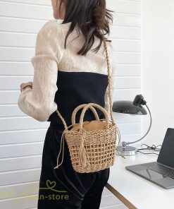 女性用バッグ | トートバッグ レディース 軽量 カゴバッグ 2022 かごバッグ トート 夏 おしゃれ サマーバッグ 女性 手編み 軽い 50代 旅行 40代 30代 ストローバッグ