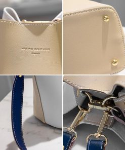 ショルダーバッグ | バケツバッグ レディース バイカラー