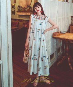 マキシ | ワンピース 夏 レディース リゾートワンピ ロングワンピース きれいめ 夏ワンピ エスニック 花柄 ノースリーブ 海外旅行 レトロ 夏服 ロング サマーワンピース