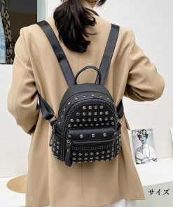 リュック | スタッズ リュックサック 女子 おしゃれ