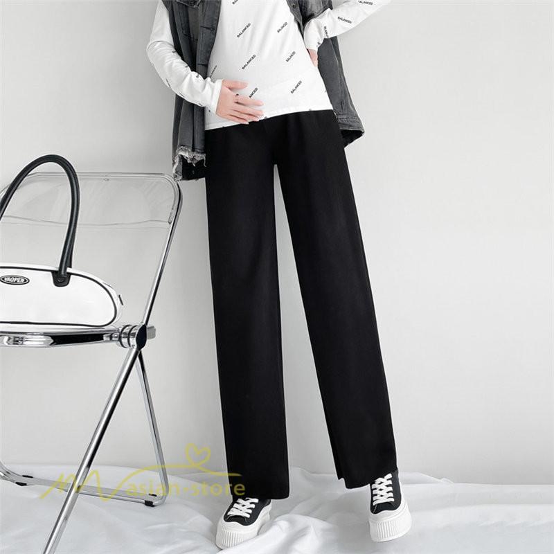 パンツ レギンス | マタニティパンツ レディース ボトムス 無地 きれいめ ママ サマー 大きいサイズ ローウエスト ワイドパンツ 体型カバー お出かけ 春 上品 マタニティウェア 秋