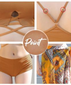 ビキニ | 水着 パレオ付き3点セット水着 ショートパンツ クロスバンド ハイウエスト エスニック柄 レディース リゾート