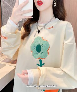 パーカー | トレーナー レディース 大きいサイズ 韓国 長袖 重ね着風 スウェット トップス 秋 冬 レイヤード風 切り替え 快適 楽ちん 着痩せ 秋服 重ね着 大人 送料無料