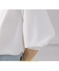 シャツ・ブラウス | レディース シャツ ブラウス オフィス 七分袖 白 ビジネス 事務服 おしゃれ 開襟 制服 リクルート おしゃれ 無地 華奢見え 着痩せ 夏コーデ 上品 お出かけ 日常