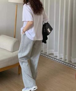 ワイドパンツ | スウエットパンツ 脚長 ストレートパンツ