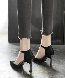 パンプス | ハイヒール ポインテッドトゥ ヒール5cm7cm8.5cm パーティー フォーマル ストラップ ピンヒール 大きいサイズ 歩きやすい 靴 結婚式 パーティ