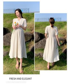 ワンピース | マタニティ 服 産前産後 ルームウェア 半袖 春 夏 安い オシャレ 妊婦服 妊婦用 マタニティウェア 上品 20代30代40代 カジュアル お出かけ 無地人気