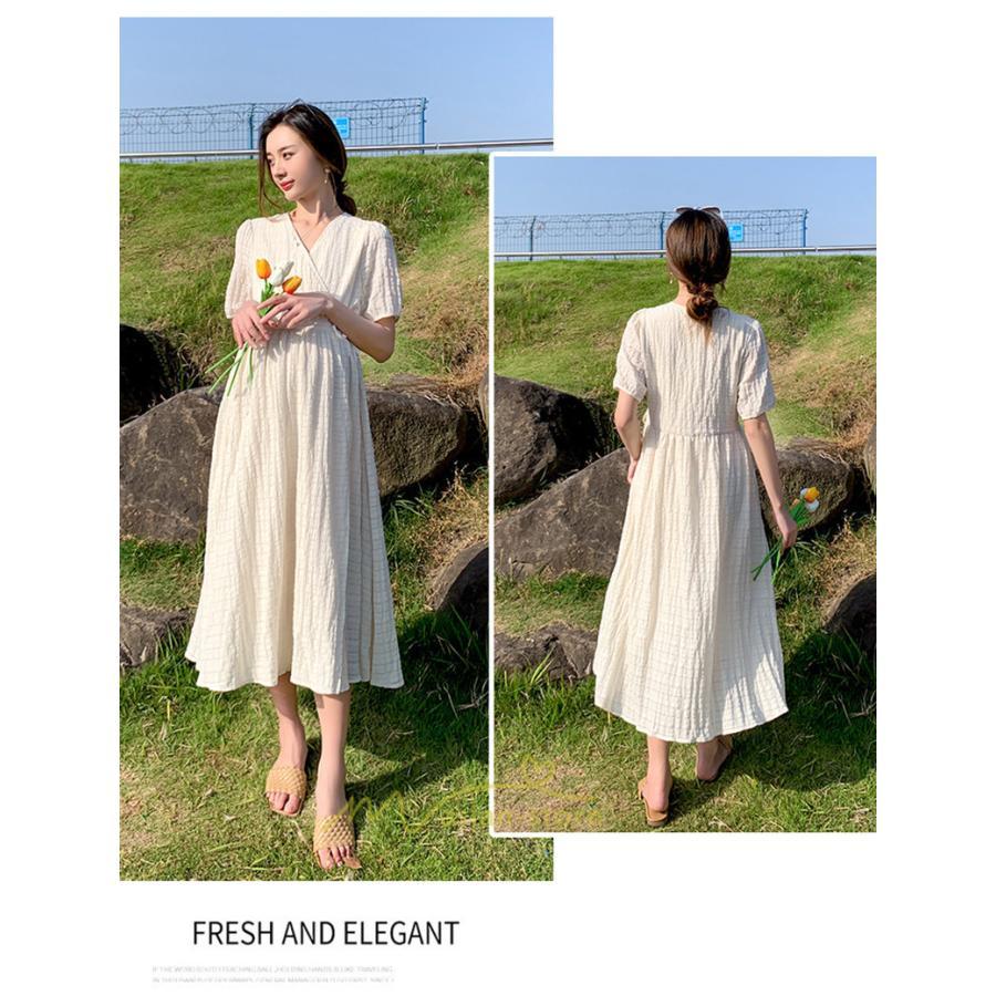 ワンピース | マタニティ 服 産前産後 ルームウェア 半袖 春 夏 安い オシャレ 妊婦服 妊婦用 マタニティウェア 上品 20代30代40代 カジュアル お出かけ 無地人気