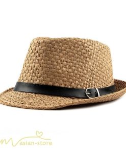 メンズ | ストローハット 中折れハット 折りたたみ 帽子 中折れ レディース 中折れ帽子 ハット 大きいサイズ フリーサイズ トレンド シンプル おしゃれ 通気性