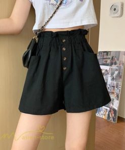 ショートパンツ | レディース サマーパンツ 夏コーデ 新作 おしゃれ ハイウエスト 無地 きれいめ 女性着 アウトドア ゆったり お出かけ パンツ ワイドパンツ 日常
