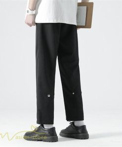 チノパン | ワイドパンツ メンズ カジュアルパンツ 夏新作 黒 アンクルパンツ ガウチョ パンツ 体型カバー 着痩せ 上品 3XL ビジネス 大きいサイズ サマーパンツ オフィス