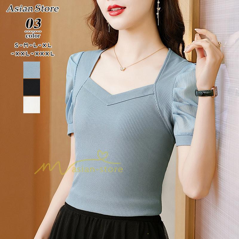 tシャツ・カットソー | Tシャツ レディース チュニック 春 夏 春夏 チュニックTシャツ トップス 20代 30代 40代 OL ママ 母 上品 ファッション カジュアル 着痩せ エレガント お出かけ