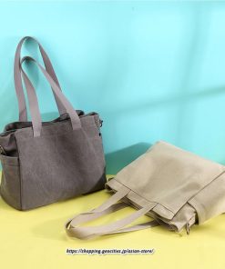 女性用バッグ | トートバッグ レディース 軽い キャンバス 帆布 多機能 手持ち 斜め掛け 肩掛け おしゃれ 大容量 軽量 カジュアル キレイめ お出かけ 通勤 大学生 通学