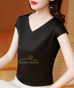 tシャツ・カットソー | Tシャツ レディース チュニック 春 夏 春夏 チュニックTシャツ カットソー 半袖 20代30代40代50代 ママ シンプル カシュクール お出かけ カジュアル インナー