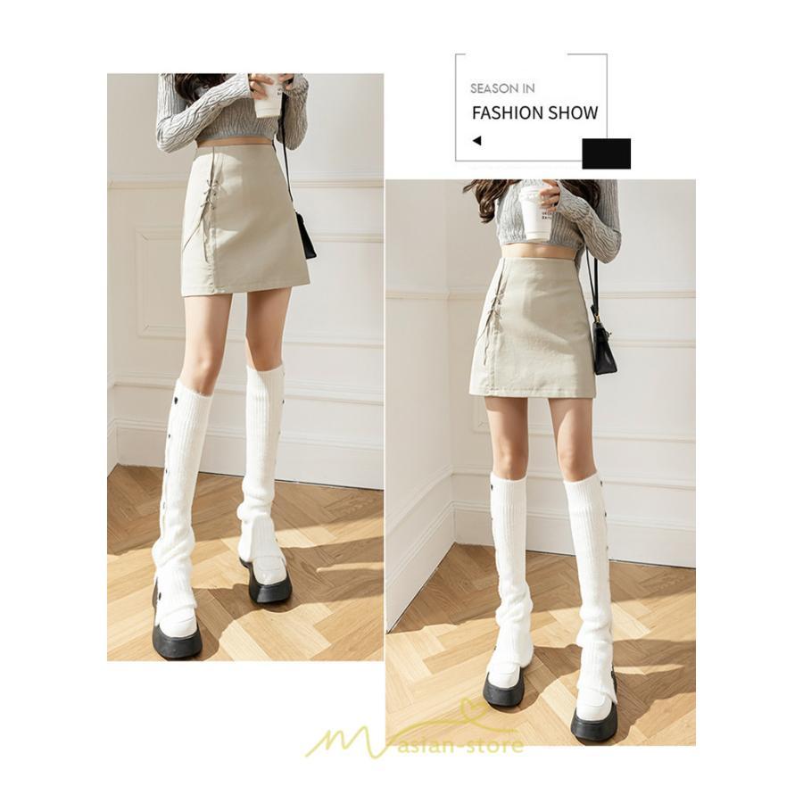 スカート | レディース ミニインパンツ 合皮 ミニ韓国ファッション 脚長 かわいい おしゃれ ミニスカ レザーセクシー 秋冬 おしゃれ