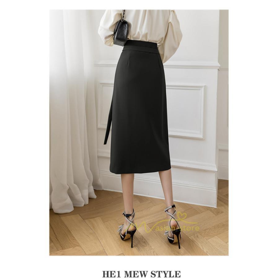 スカート | ボトムス レディース きれいめ 春夏 タイト秋服 2021 おしゃれ 膝丈 ハイウエスト 体型カバー お洒落 上品 通勤 OL カジュアル 20代30代40代