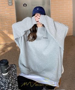 パーカー | トレーナー Tシャツ ロングT レディース トップス 切り替え 韓国 長袖 大きいサイズ おしゃれ オーバーサイズ 可愛い スウェット お出かけ ゆったり