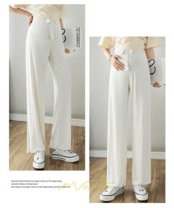 パンツ レギンス | 夏マタニティパンツ ワイドパンツ 涼感 ひんやり ウエストゴム 産前産後 妊婦 妊娠 無地 お腹包む 柔らか 夏パンツ 落ち感 マタニティ ママ ゆったり