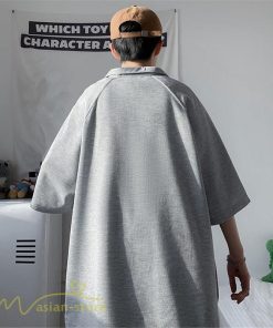 Tシャツ | ポロシャツ メンズ シャツ トップス 半袖 無地 シンプル カジュアル 夏新作 大きいサイズ 黒 白 ゆったり サマーシャツ ファスナー 大きいサイズ 体型カバー