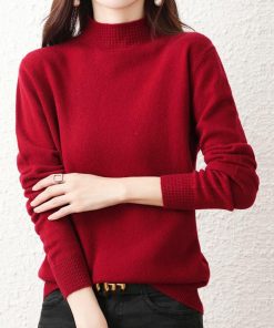 ニット・セーター | プチハイネックニットトップス レディース