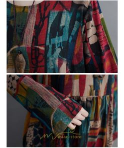 マキシ | ワンピース ワンピ コットン 長袖 レディース 丸首 ワンピ 通勤 OL シンプル かわいい 夏 秋 秋服 大きいサイズ 40代 ぽっちゃり 30代 20代 着痩せ おしゃれ