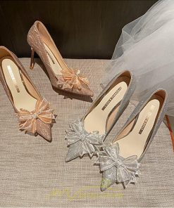 パンプス | 痛くない 4cm6cm8cm10cmヒール レディース ハイヒール 美脚 ポインテッドトゥシルバー シャンパン大きいサイズ 春 新作 披露宴 お出かけ 夏 結婚式