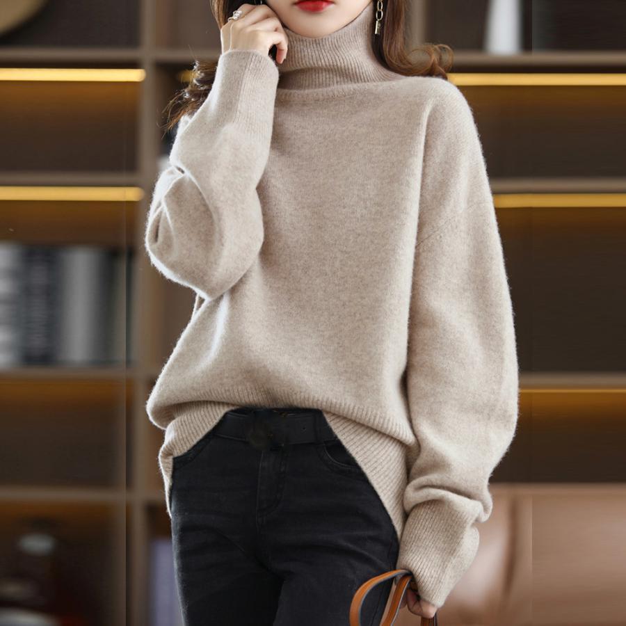 ニット・セーター | タートルネックニット レディース 秋冬服