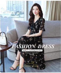 マキシ | ワンピース レディース 夏 体型カバー 着痩せ 韓国風 30代 40代 50代 通勤 OL デート 新作 2022 キレイめ おしゃれ ゆったり お出かけ 夏ワンピース 二次会