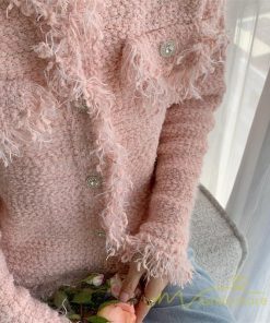 カーディガン | 2022秋冬ニットショート丈 アウター レディース ニットニット セーター 長袖 羽織り フロントボタン トップス 通学通勤 20代40代