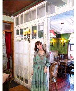 マキシ | マキシワンピース レディース 秋 長袖 ゆったり レディースワンピース 部屋服 ワンピース 無地 きれいめ パーティードレス 秋ワンピース ロング丈 春夏 リゾート