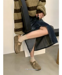 ローファー | モカシン レディース モカシンシューズ カジュアルシューズ 内ボア ファー シンプル ぺたんこ 秋 冬 柔らかい あったか 痛くない もふもふ 2022新作