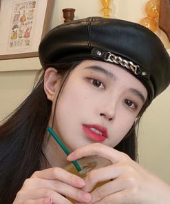 ベレー帽 | 帽子 レディース チェーン付き