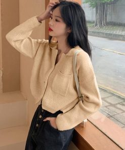 カーディガン | ショート丈ニット トップス