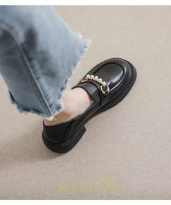 ローファー | レディース ビットカジュアルシューズ 痛くない 歩きやすい グランドトゥ 春 送料無料　夏 秋 学生靴 フォーマル コンフォート 冬 学校